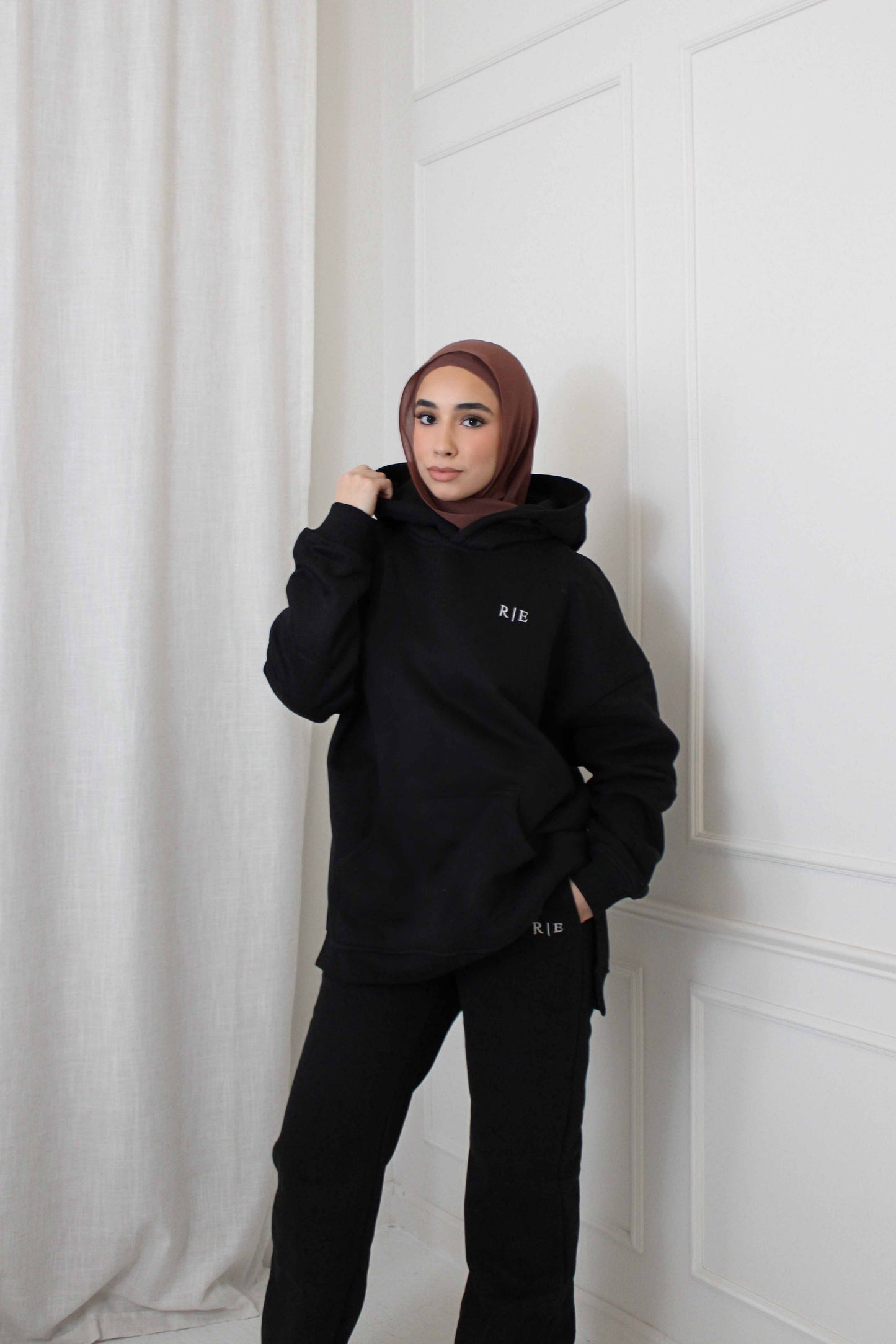 Raw Lounge Hoodie - Berry Navy