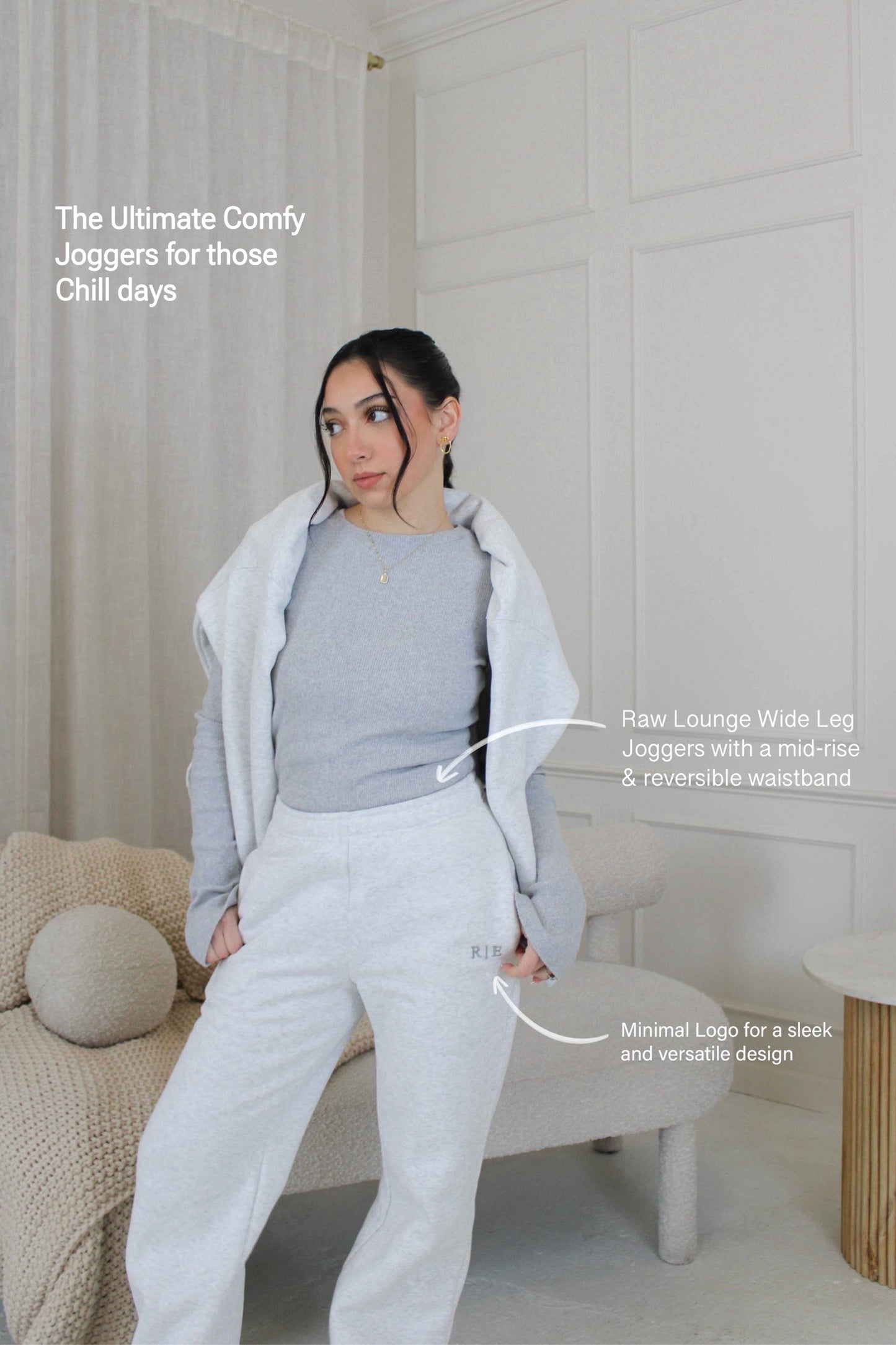 Raw Lounge Straight leg Joggers - Berry Navy