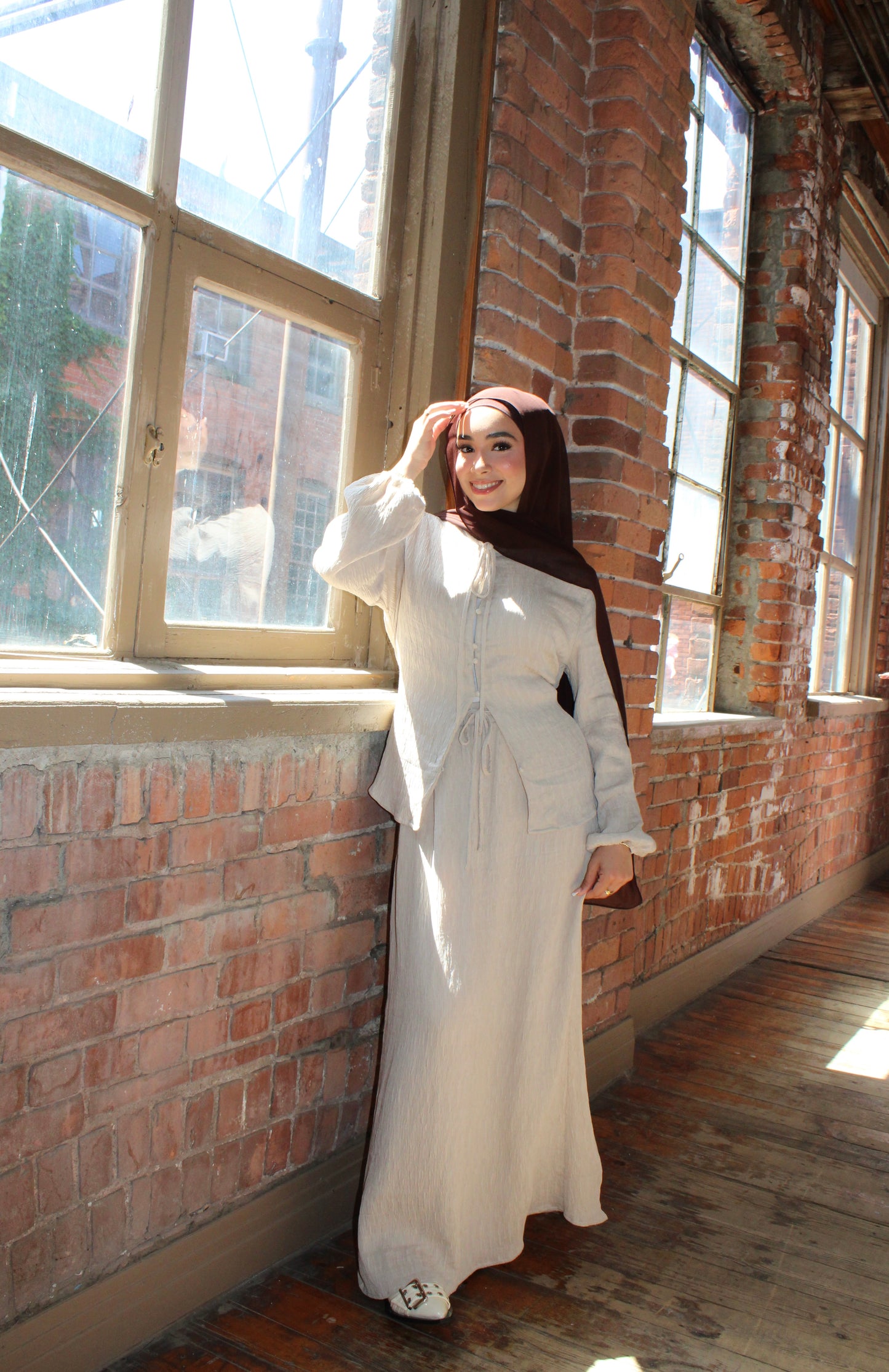 Dolce Vita Skirt- Cream